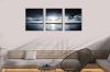 Picture of Test No Order - DAWN BEACH - Canvas Print Frameless Wall Art (80cm x 60cm) (3 Panels)