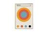 Picture of Test No Order - BAUHAUS CIRCLE POSTER (1919) - Wood Colour Framed Canvas Print Wall Art (80cm x 60cm)