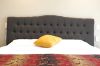 Picture of Test No Order - RAVENNA Button-Tufted Super King Headboard (Dark Grey)