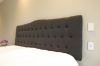 Picture of Test No Order - RAVENNA Button-Tufted Super King Headboard (Dark Grey)