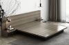 Picture of Test No Order - YORU Japanese Bed Base with Headboard in Queen/Super King Size (Dark Grey)