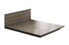 Picture of Test No Order - YORU Japanese Bed Base with Headboard in Queen/Super King Size (Dark Grey)