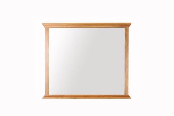 Picture of Test No Order - NOTTINGHAM Solid Oak Dressing Table Mirror