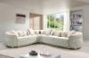 Picture of Test No Order - PIEDMONT Chesterfield Velvet Sectional Sofa (Beige)