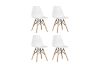 Picture of Test No Order - DSW Replica Eames Dining Side Chair (White) - Single