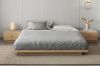 Picture of Test No Order - YORU Japanese Bed Base in Queen/Super King Size (Natural) - Queen