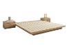 Picture of Test No Order - YORU Japanese Bed Base in Queen/Super King Size (Natural) - Queen