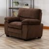 Picture of Test No Order - MAXX 3/2/1 Seater Microsuede Fabric (Brown)