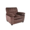 Picture of Test No Order - MAXX Microsuede Fabric (Brown) - 1 Seater