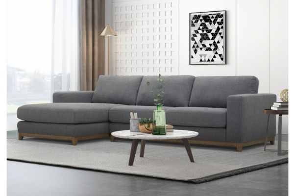 Picture of Test No Order - SIESTA Sectional Fabric Sofa Range (Dark Grey)