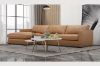 Picture of Test No Order - MAIA Feather Filled Sectional 100% Oil Waxed Leather Sofa