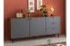 Picture of Test No Order - RIO 176 2 Door 3 Drawer Sideboard/Buffet (Solid Lacquer with Real Dark walnut veneer)