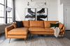 Picture of Test No Order - PARK Sectional Sofa (Facing Right) (Brown)