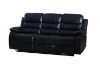 Picture of Test No Order - ALESSANDRO Air Leather Reclining Sofa Range (Black) - 1R (Armchair)