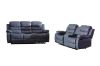 Picture of Test No Order - ALESSANDRO Air Leather Reclining Sofa Range (Grey) - 1R (Armchair)