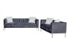 Picture of Test No Order - LARKIN Velvet Sofa Range (Grey) - 2 Seat