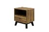 Picture of Test No Order - CALLA 1-Drawer Solid Acacia Wood Lamp Table 