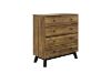 Picture of Test No Order - CALLA 4-Drawer Solid Acacia Wood Tallboy 