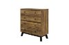 Picture of Test No Order - CALLA 4-Drawer Solid Acacia Wood Tallboy 