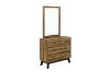 Picture of Test No Order - CALLA Solid Acacia Wood Dressing Table & Mirror 