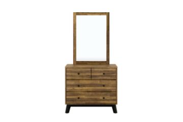 Picture of Test No Order - CALLA Solid Acacia Wood Dressing Table & Mirror 