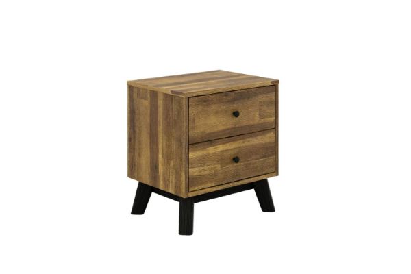 Picture of Test No Order - CALLA 2-Drawer Solid Acacia Wood Bedside Table