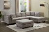 Picture of Test No Order - LIBERTY Sectional Fabric Sofa with Ottoman (Light Grey)