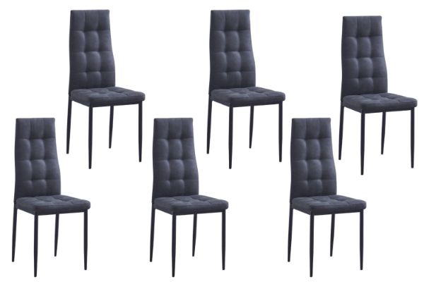 Picture of Test No Order - SANDER Dining Chair (Smoky) -  6 Chairs in 1 Carton