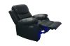 Picture of Test No Order - MODENA Reclining Sofa with LED & Speaker (Black) - 3RR+2RRC+1R Sofa Set