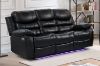 Picture of Test No Order - MODENA Reclining Sofa Range with LED & Speaker (Black)