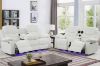 Picture of Test No Order - MODENA Reclining Sofa Range with LED & Speaker (White)