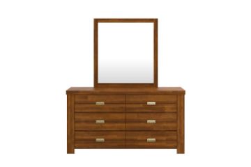 Picture of Test No Order - KASLYN 6-Drawer Dressing Table & Mirror