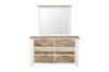 Picture of Test No Order - CHRISTMAS 6-Drawer Solid Acacia Wood Dresser with Mirror