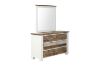 Picture of Test No Order - CHRISTMAS 6-Drawer Solid Acacia Wood Dresser with Mirror