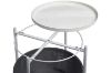 Picture of Test No Order - SASAKI Simple End Table with Basket and Removable Tray (White)