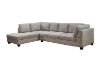 Picture of Test No Order - LIBERTY Sectional Fabric Sofa with Ottoman (Light Grey)