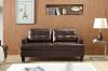 Picture of Test No Order - KNOLLWOOD 3/2 Seater Air Leather Sofa Set (Brown)