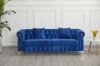 Picture of Test No Order - BONA 3/2/1 Seater Velvet Sofa Range (Blue)