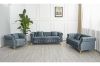 Picture of Test No Order - BONA Velvet Sofa Range  (Grey) - 3 Seater