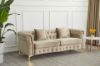 Picture of Test No Order - BONA Velvet Sofa Range (Dark Beige) - 2 Seater