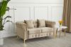 Picture of Test No Order - BONA Velvet Sofa Range (Dark Beige) - 2 Seater