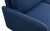 Picture of Test No Order - ZEN 3/2 Seater Fabric Sofa Range with Solid Wood Legs (Dark Blue)