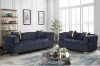 Picture of Test No Order - VEGAS 3/2/1 Seater Chesterfield Velvet Sofa Range (Black) 