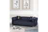 Picture of Test No Order - VEGAS Chesterfield Velvet  Sofa (Black)  - 3+2 Sofa Set