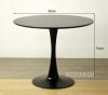 Picture of Test No Order - TULIP Round Dining Table (Dark) - 80cm