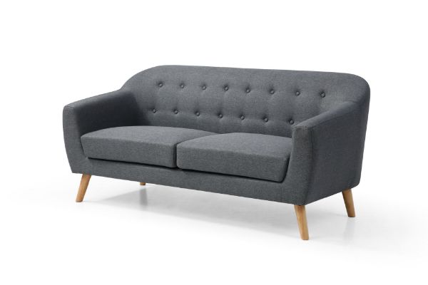 Picture of Test No Order - BRACKE Fabric Sofa Range (Grey) - 3 Seater