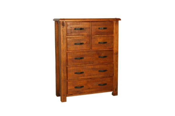 Picture of Test No Order - FOUNDATION 7-Drawer Tallboy (Rustic Pine)