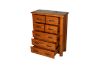 Picture of Test No Order - FOUNDATION 7-Drawer Tallboy (Rustic Pine)