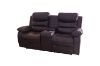 Picture of Test No Order - ALESSANDRO Air Leather Reclining Sofa Range(Brown) - 1R (Armchair)