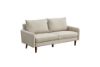 Picture of Test No Order - ZEN 3/2 Seater Fabric Sofa Range with Solid Wood Legs (Beige)